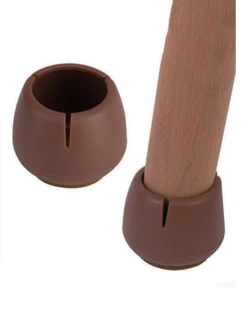 Защитные колпачки на ножки стула, диаметр 3 - 4,5 см, 4 штуки