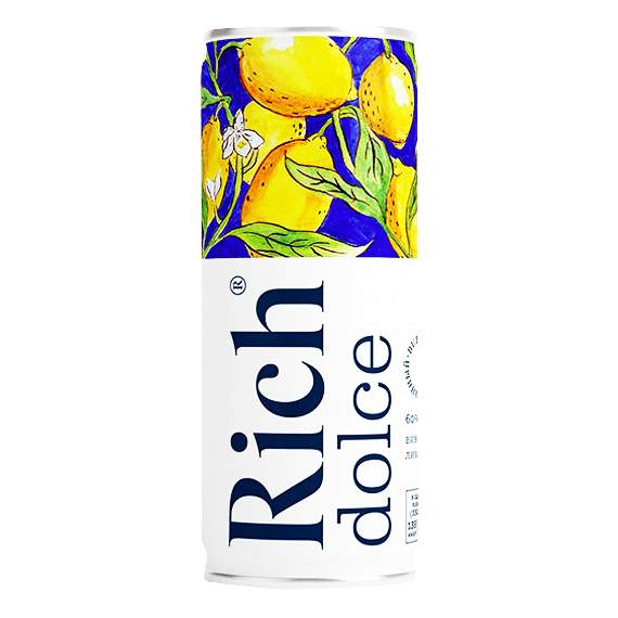 Напиток сокосодержащий Rich виноград-лимон 330 мл