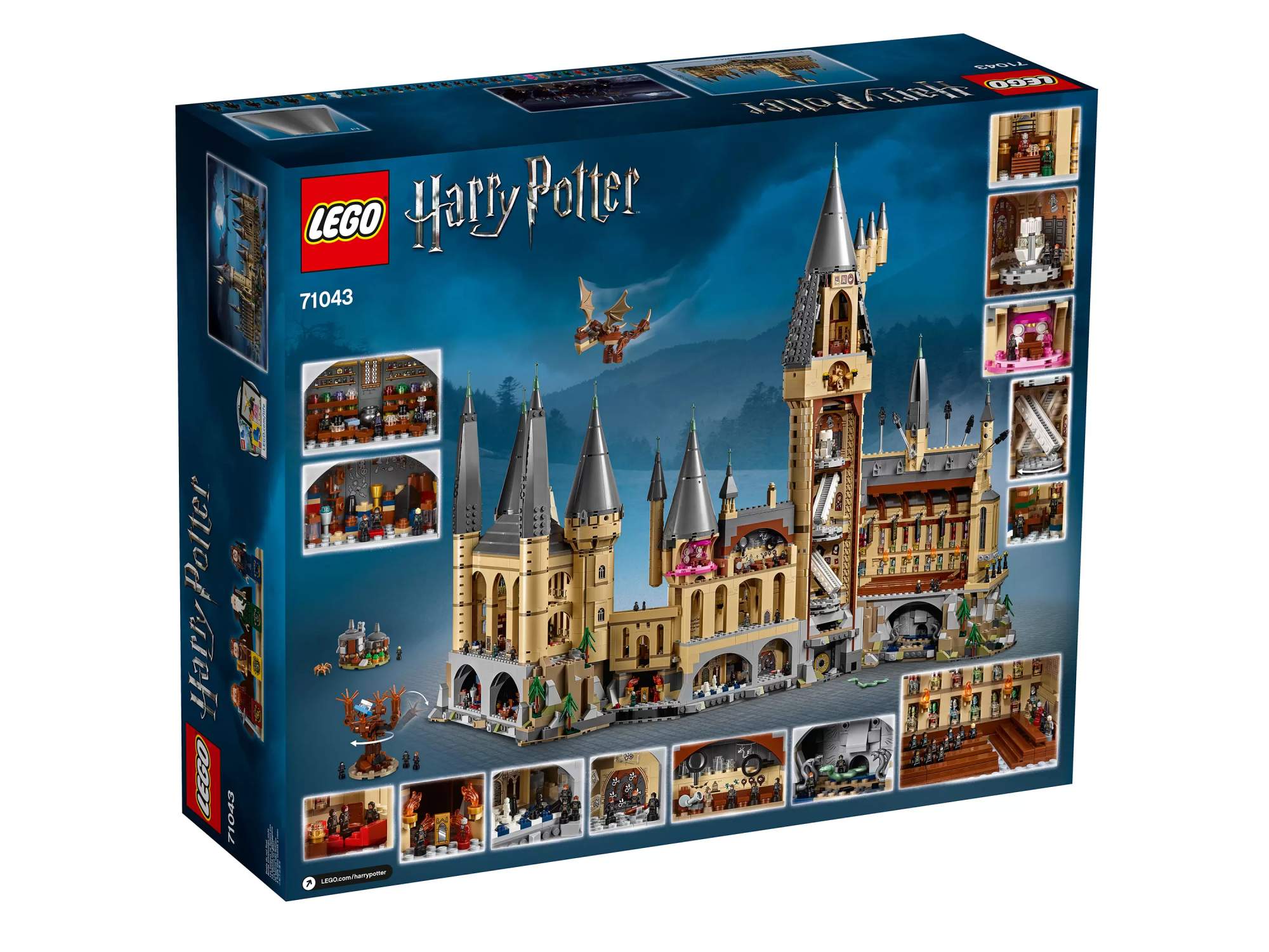 Hogwarts castle cheap lego 71043