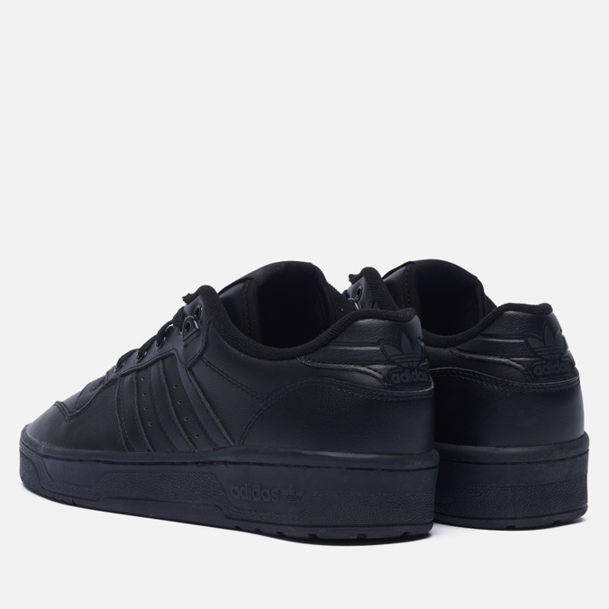 Кроссовки мужские Adidas Rivalry Low черные 45.5 EU - купить в Москве, цены  на СберМегаМаркет