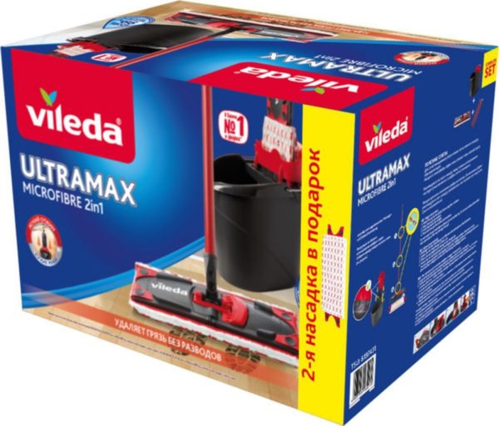 Набор для уборки Vileda UltraMax Microfibre 2 в 1