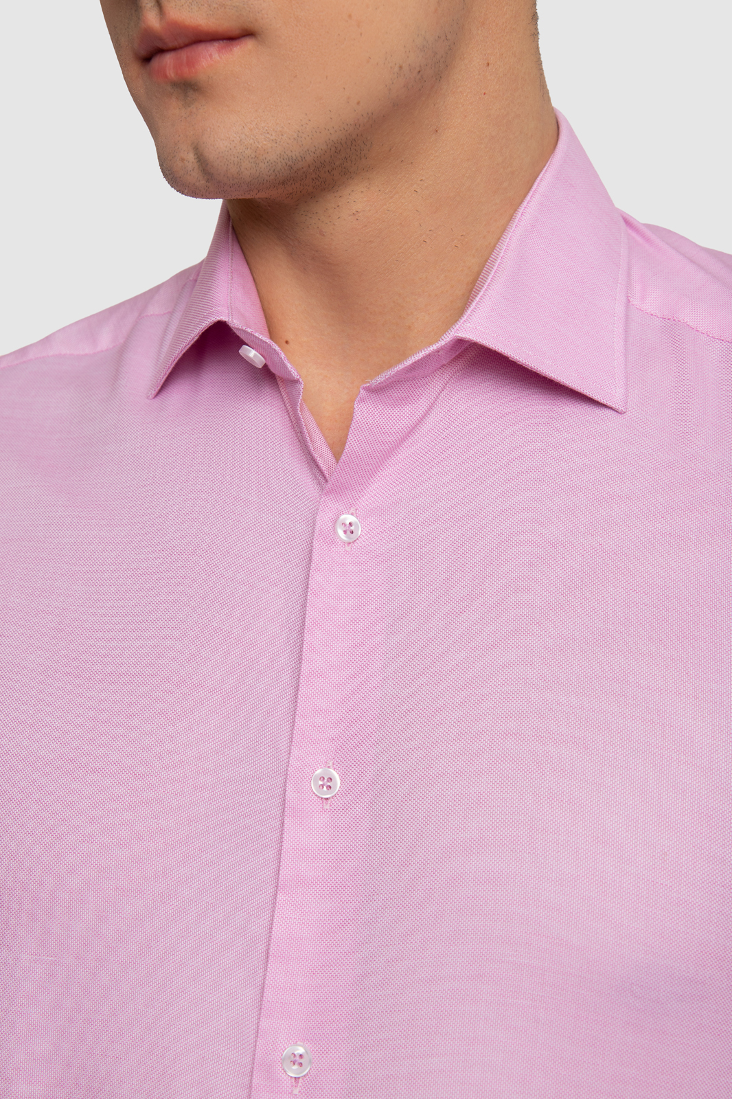 Рубашка мужская Kanzler SBL11CLSN/07 фиолетовая 45