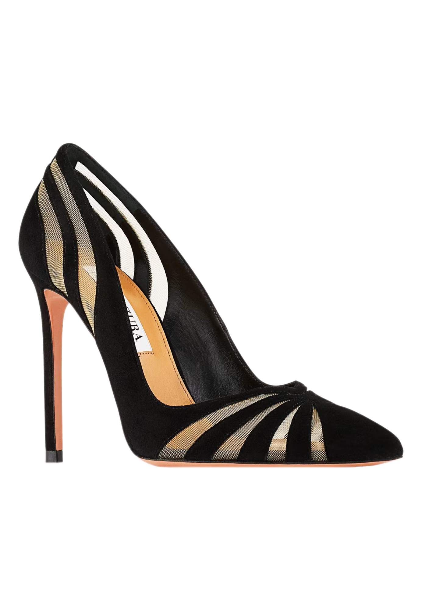Туфли женские AQUAZZURA 167349 черные 38.5 EU - купить в Москве, цены ...
