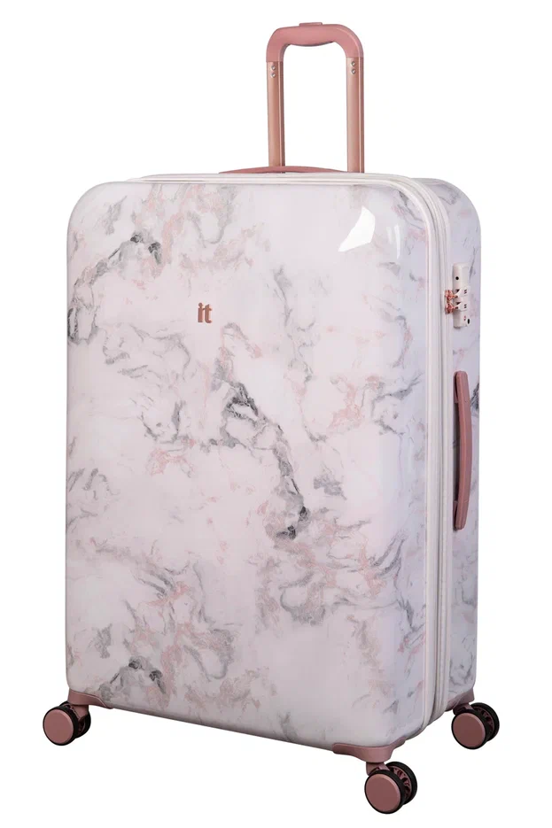 Чемодан унисекс it luggage Sheen розовый, 81.5х56х31 см - купить в Москве, цены на Мегамаркет | 600013468530