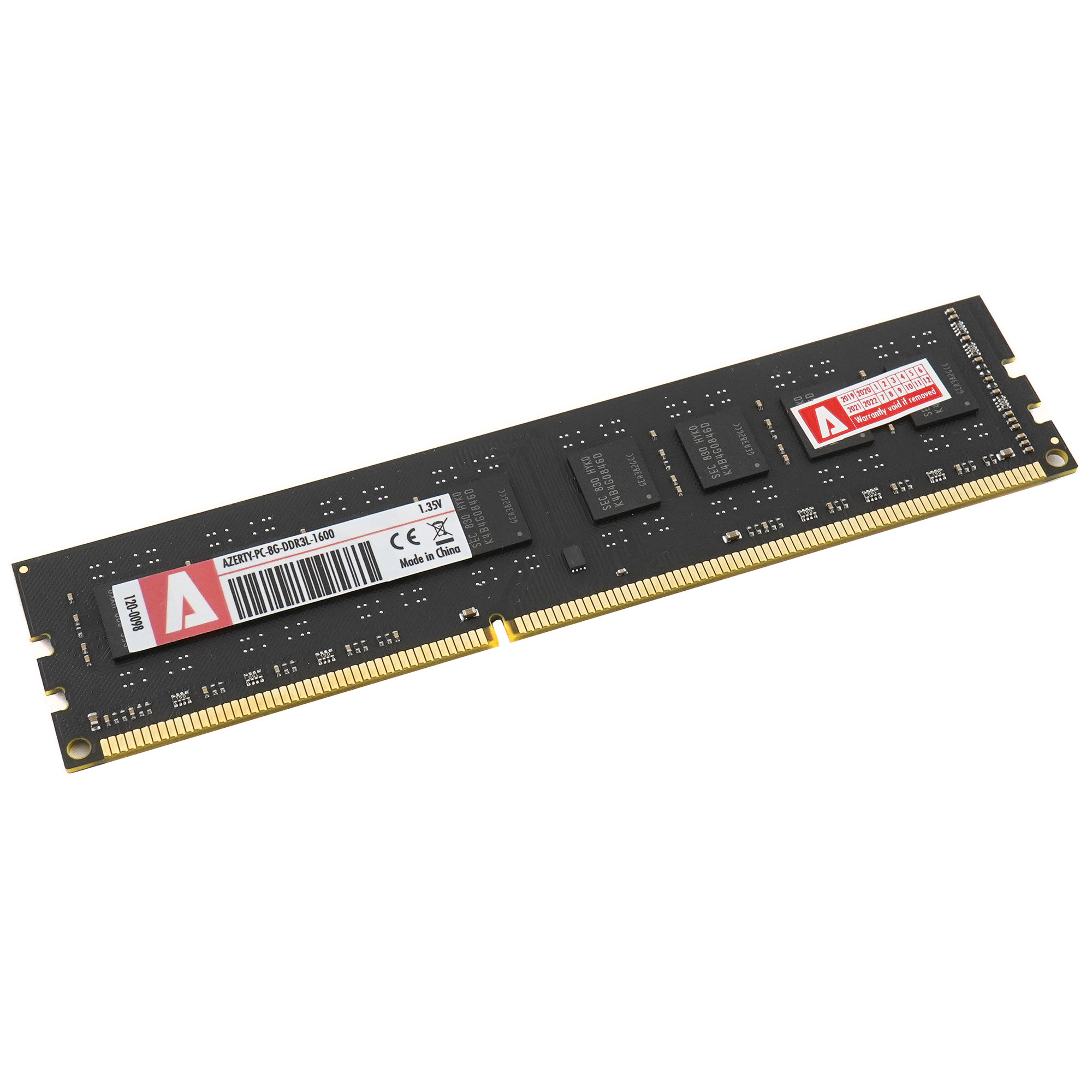 Оперативная память Azerty PC3L-1600 (120-0098) DDR3L 1x8Gb 1600MHz - купить в Che, цена на Мегамаркет