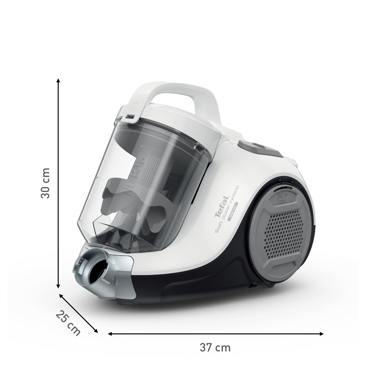 Пылесос tefal cyclonic power контейнер