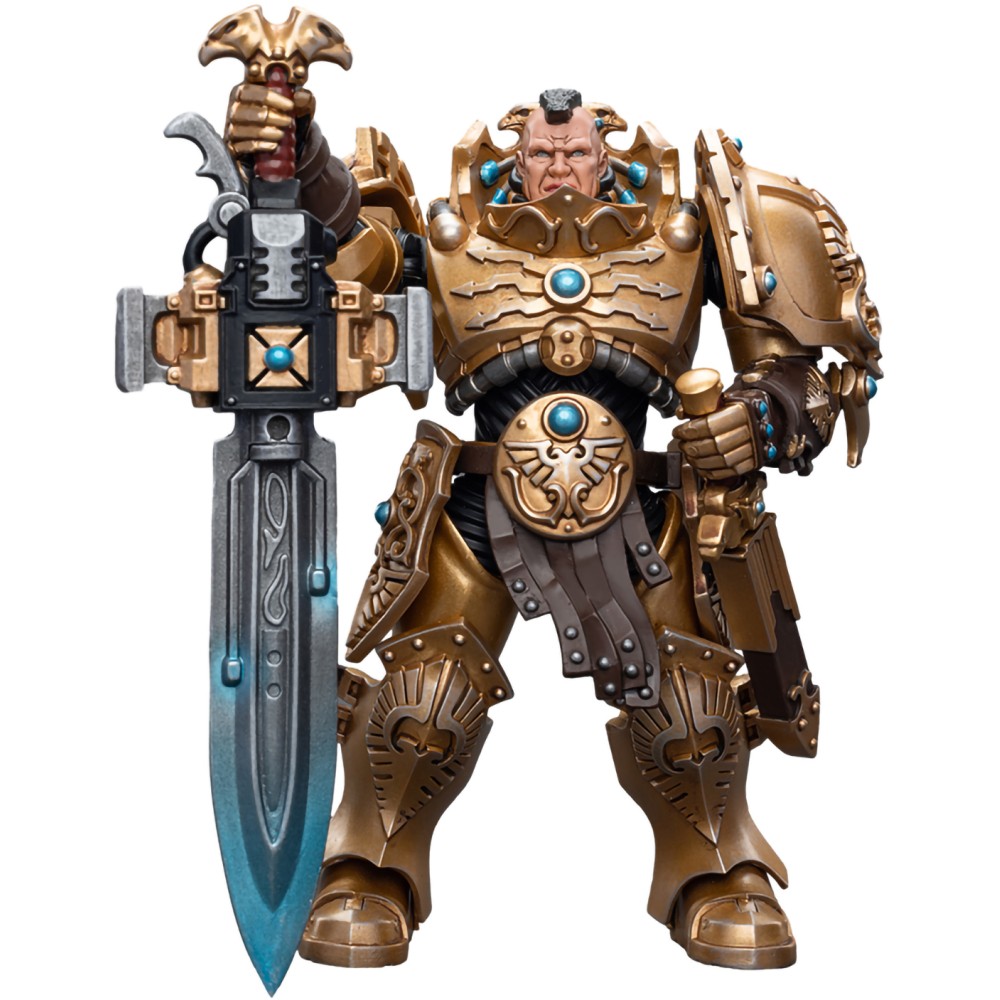 Купить фигурка Warhammer 40k Adeptus Custodes Custodian Guard With Sentinel Blade 1:18 Jt7837, цены на Мегамаркет