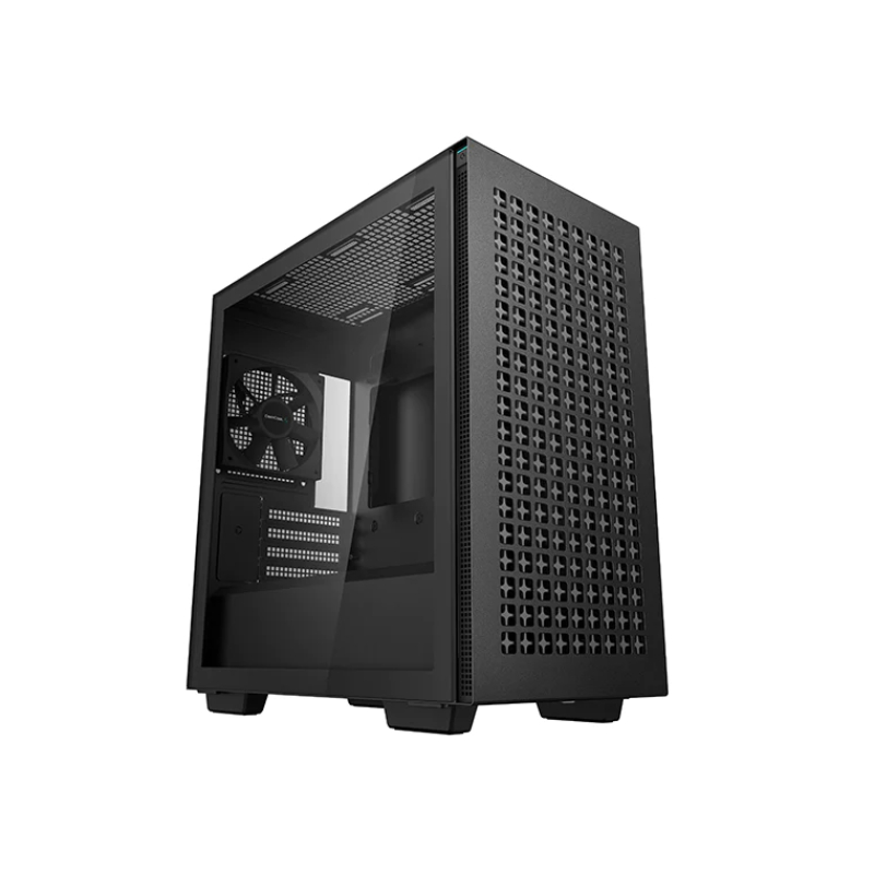 Корпус компьютерный DEEPCOOL CH370 (R-CH370-BKNAM1-G-1) Black, купить в Москве, цены в интернет-магазинах на Мегамаркет