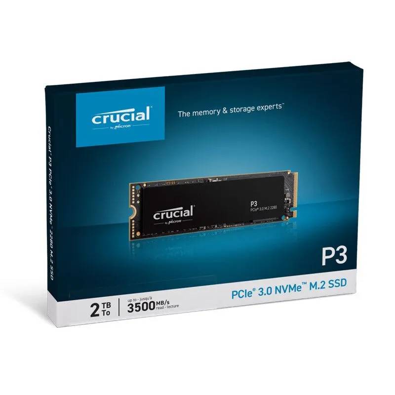 SSD накопитель Crucial P3 M.2 2280 2 ТБ (CT2000P3SSD8) №2