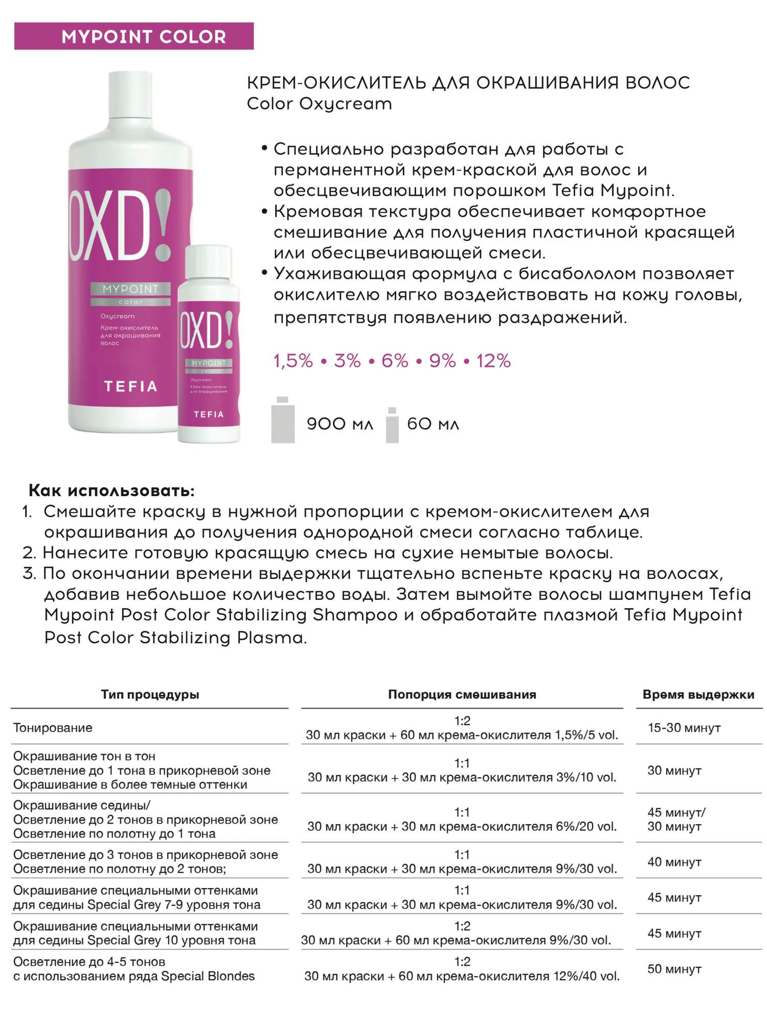 Крем краска пропорции. Tefia Oxycream крем-окислитель. Тефия крем окислитель 12%. Оксид Тефия 1.5. Крем-окислитель для обесцвечивания волос Тефия.