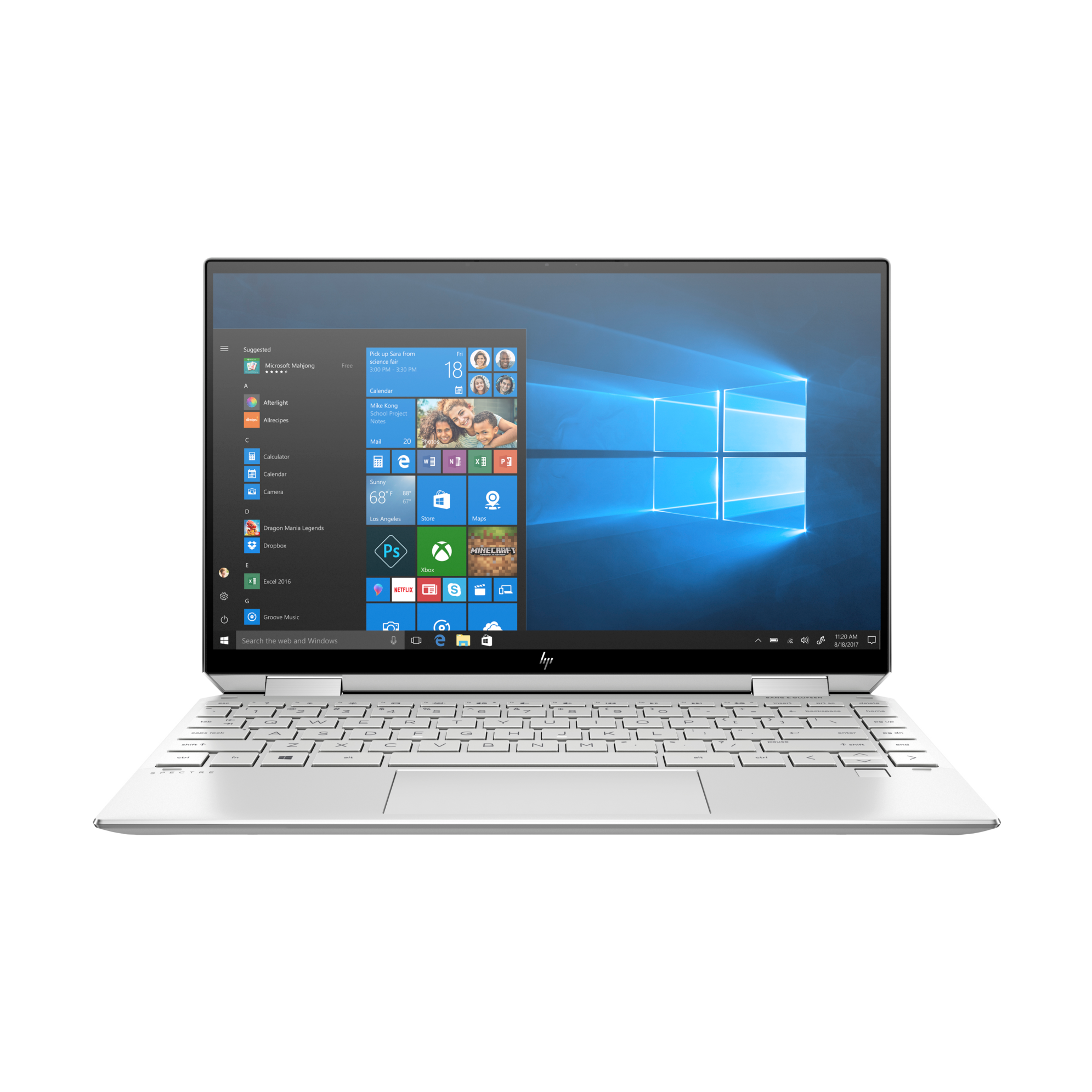 Ноутбук-трансформер HP Spectre x360 13-aw2025ur Silver (2X1X7EA)