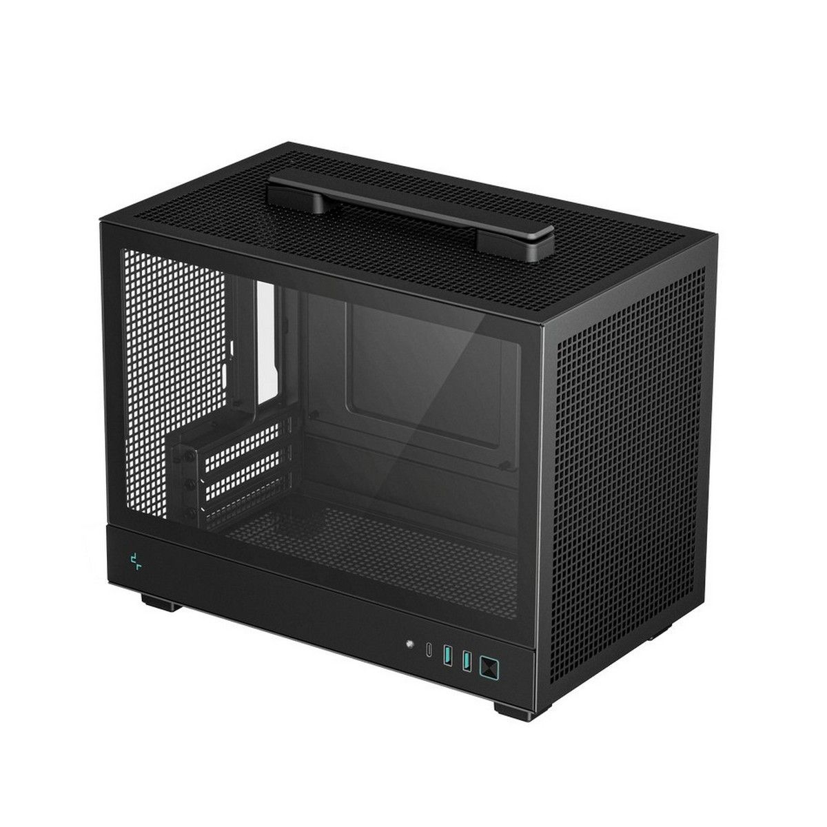 Корпус компьютерный Deepcool CH160 (R-CH160-BKNGI0-G-1) черный, купить в Москве, цены в интернет-магазинах на Мегамаркет