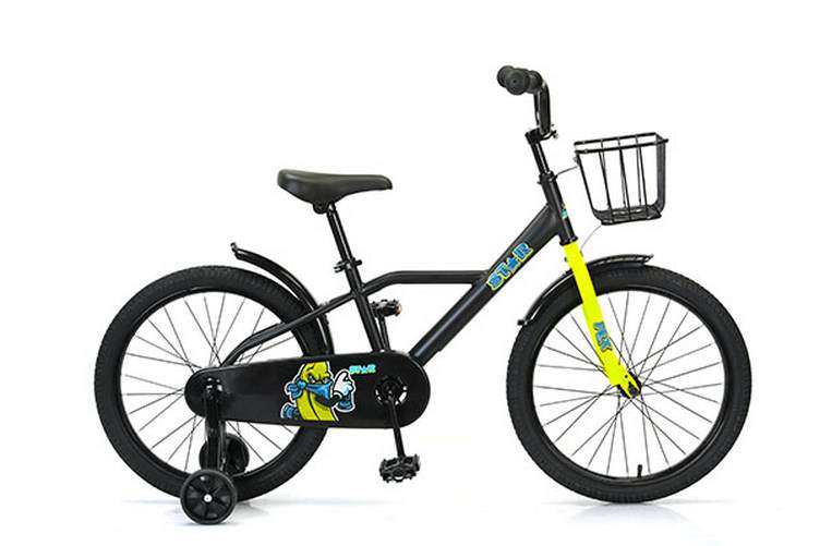 Велосипед детский STAR 701-20 120-140см черный – купить в Москве, цены в интернет-магазинах на Мегамаркет