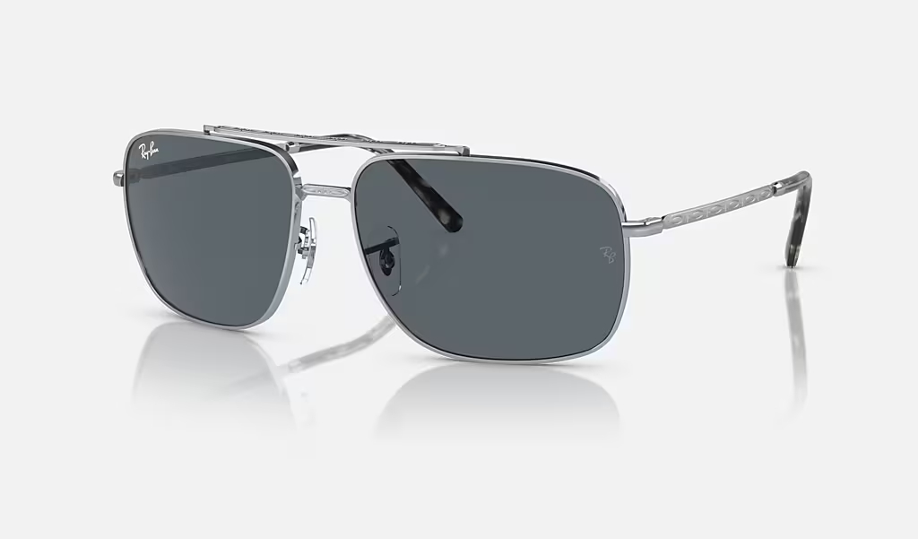 Солнцезащитные очки мужские Ray-Ban RBN-8056597836982 синие - купить в Мегамаркет Москва Томилино, цена на Мегамаркет