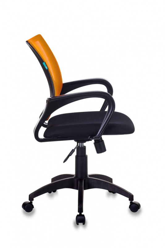 Компьютерное кресло Бюрократ CH-695N/OR/TW-11, черный/оранжевый