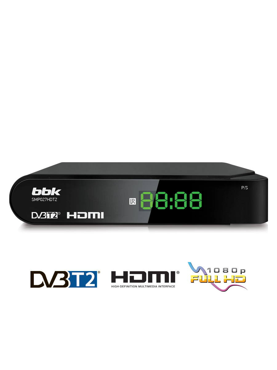 DVB-T2 приставка BBK SMP027HDT2 Black, купить в Москве, цены в интернет ...