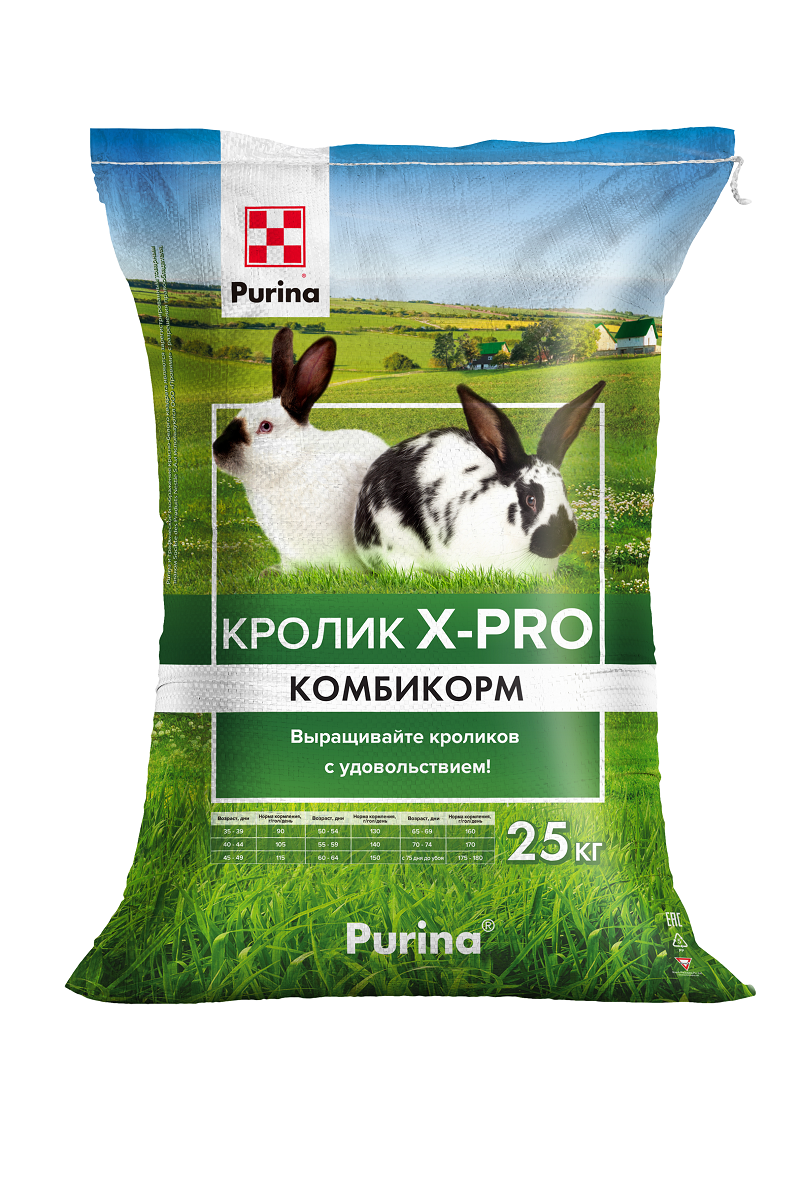 Купить корм для кроликов, универсальный PURINA 25 кг, цены на Мегамаркет |  Артикул: 100028813287