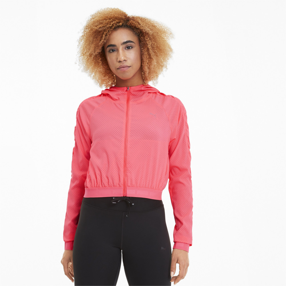Спортивная ветровка женская Puma Be Bold Woven Jacket розовая S