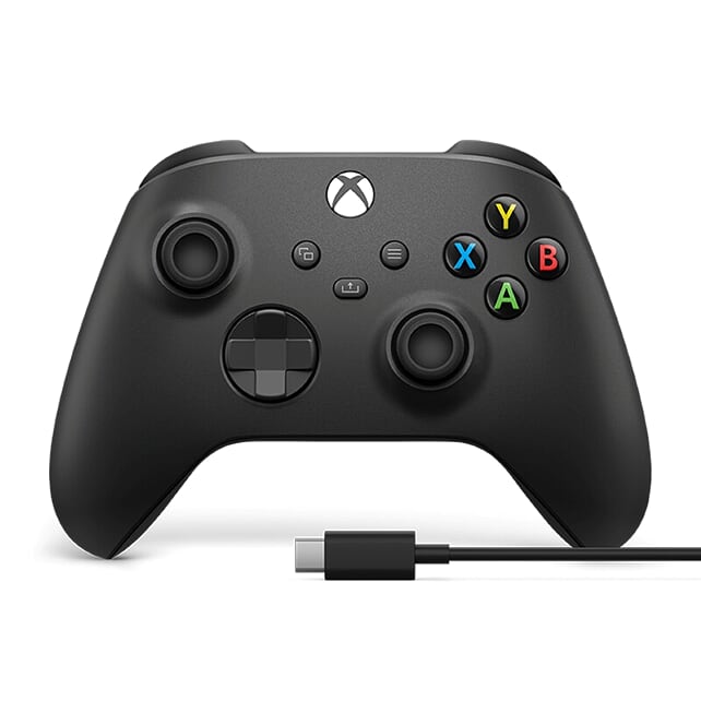 Геймпад Microsoft для Xbox One/Series X|S Wireless Controller Carbon Black - купить в Москве, цены на Мегамаркет | 600003334279