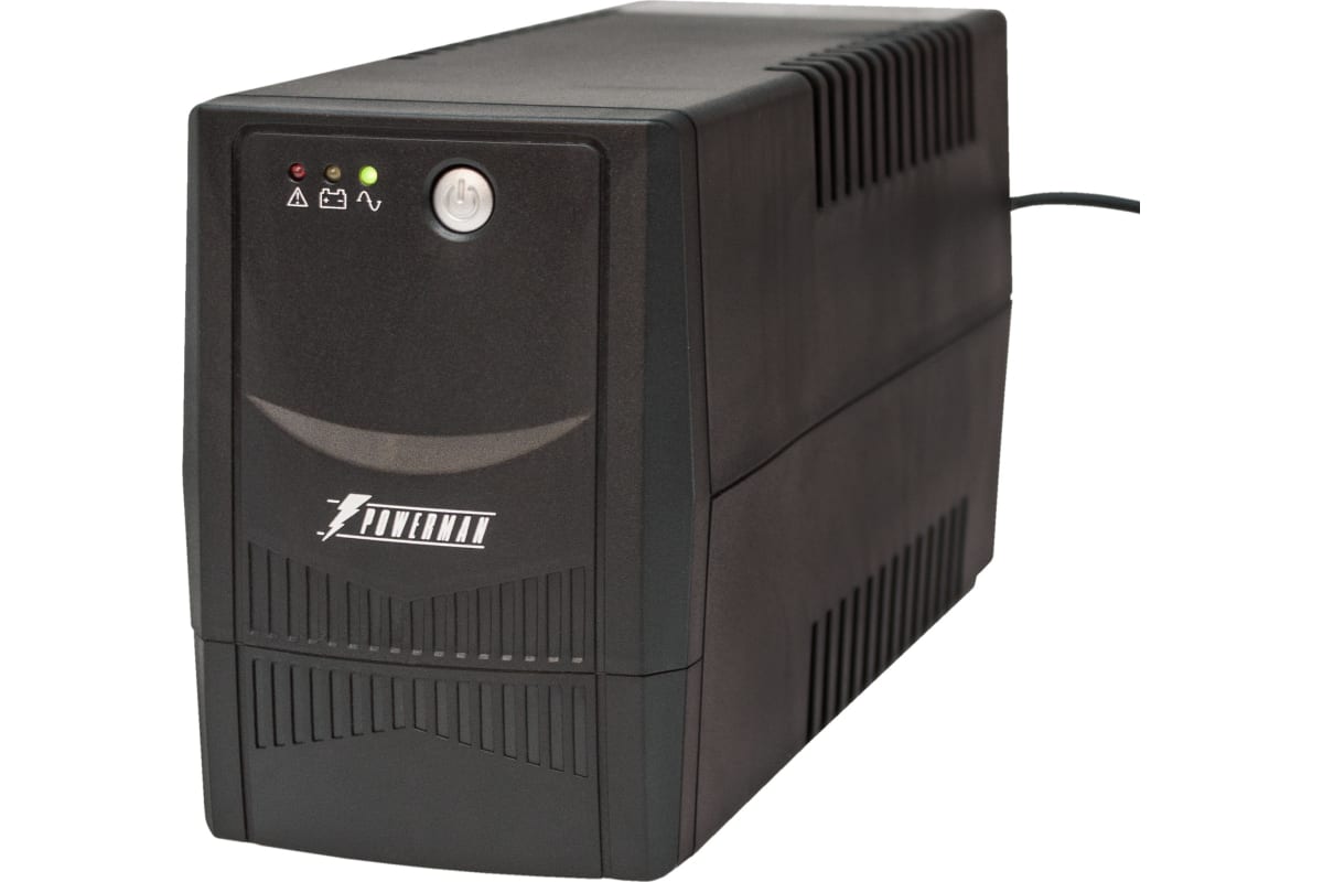 Источник бесперебойного питания Powerman Back Pro 650I Plus (IEC320) - купить в EcoNRJ, цена на Мегамаркет