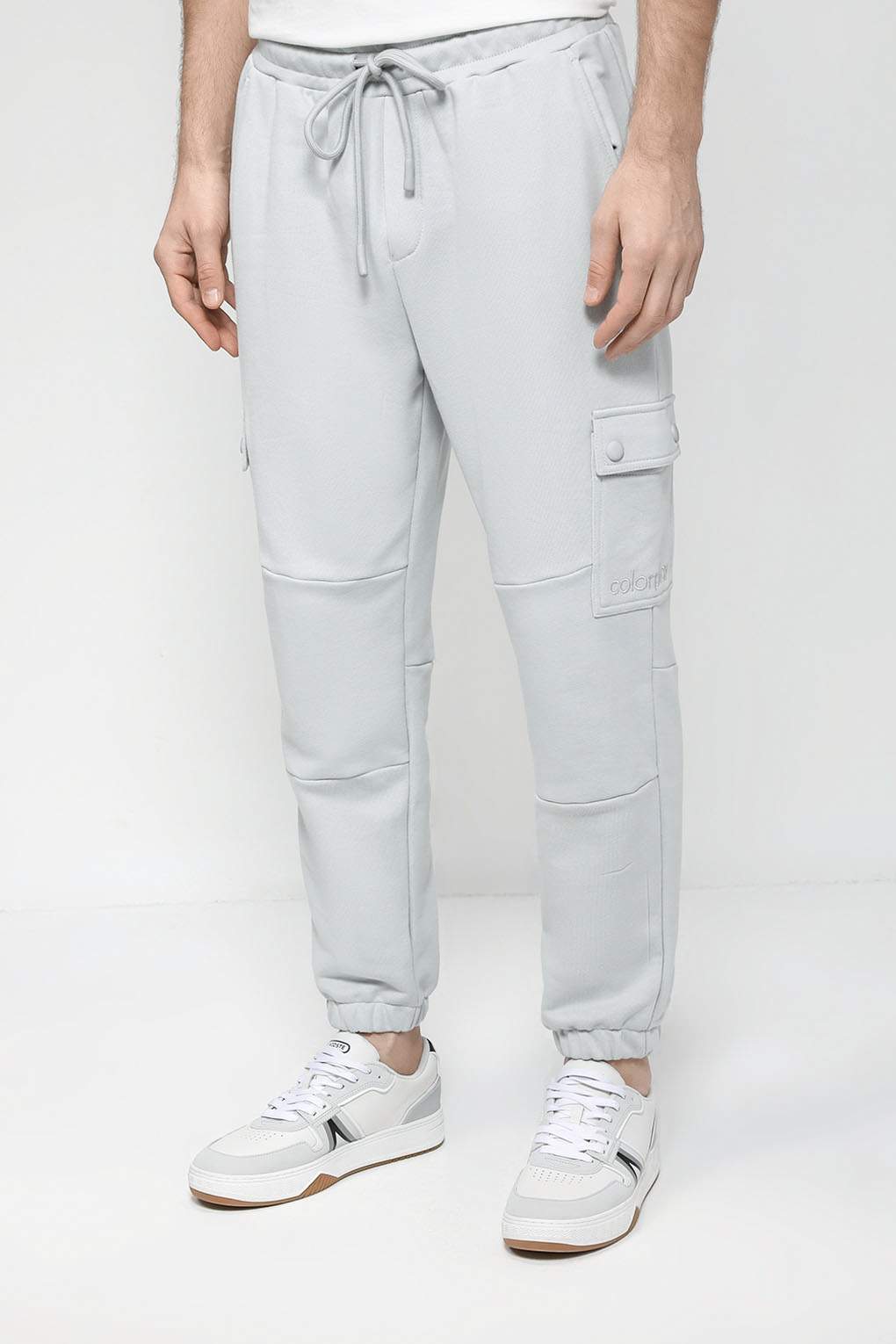 Спортивные брюки мужские COLORPLAY CP23022251-014 серые M - купить в Москве, цены на Мегамаркет | 100053448353