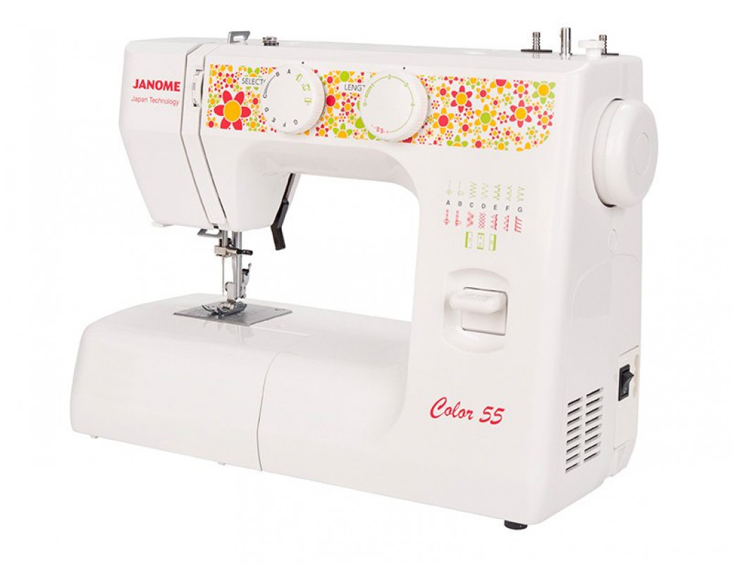 Швейные машинки janome для начинающих. Janome 55. Швейная машина Janome Escape v-12. Швейная машина Janome Color 55