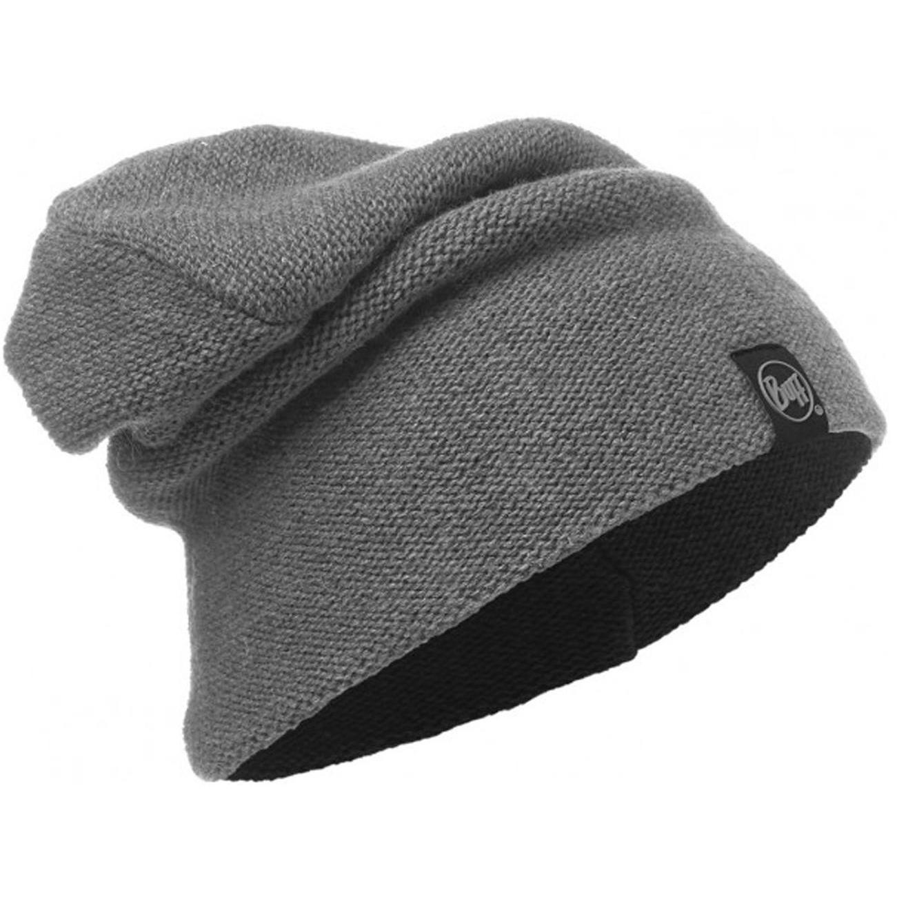 Шапка-бини унисекс Buff Knitted Hat Colt grey pewter, one size