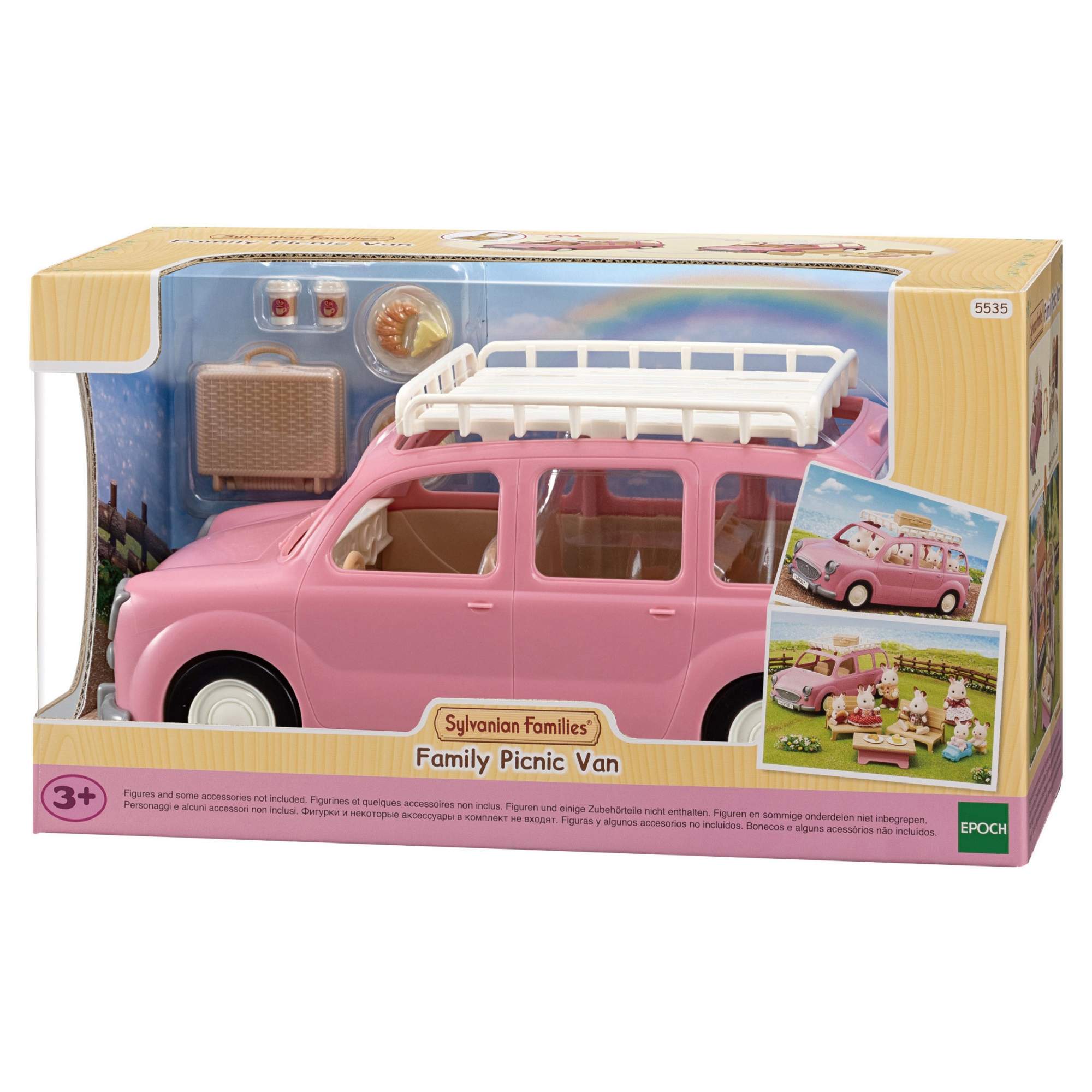 Отзывы о игровой набор Sylvanian Families Семейный автомобиль для пикника  5535 - отзывы покупателей на Мегамаркет | игровые наборы и фигурки 5535 -  600003703927