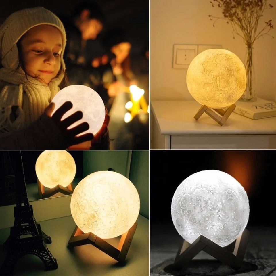 Светильник Moon Lamp 3d