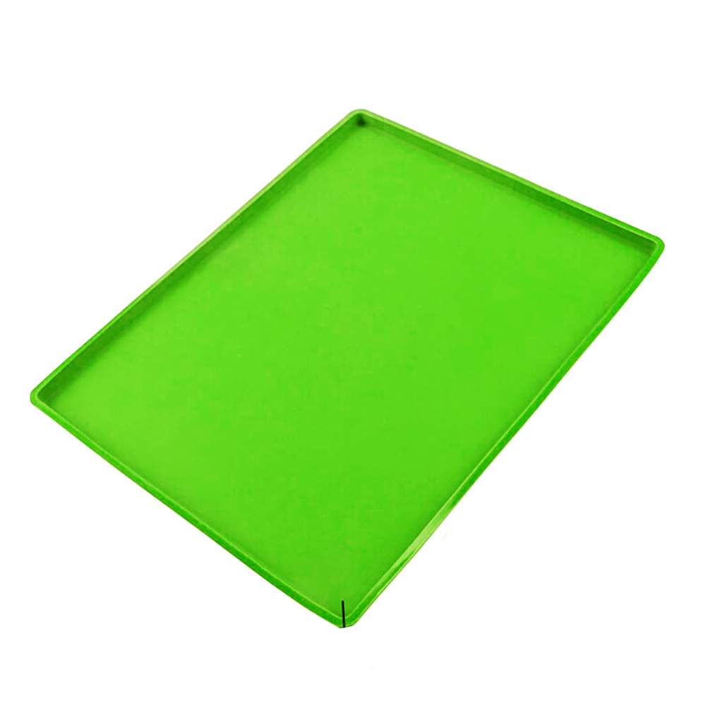 Силиконовый коврик для выпечки, зеленый, 31х26х0,9 см, Kitchen Angel KA-SILMAT-09 купить в интернет-магазине, цены на Мегамаркет