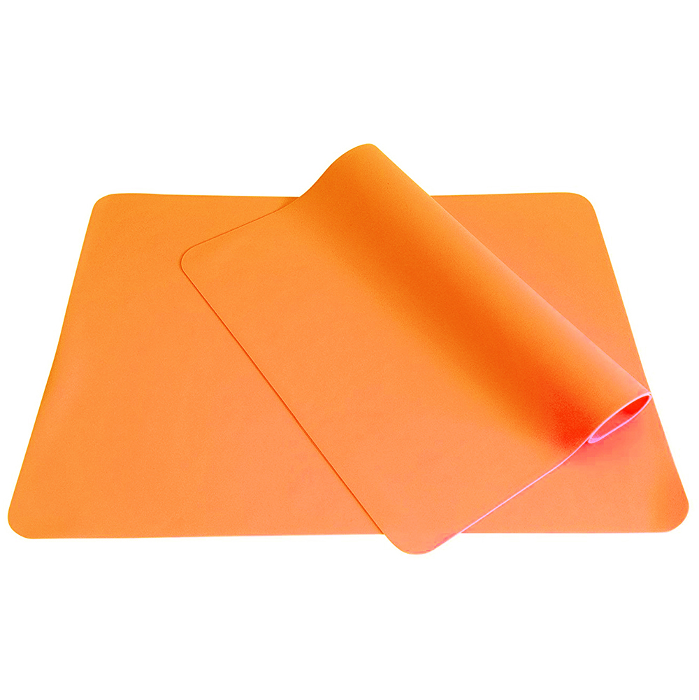 Силиконовый коврик, оранжевый, 60х40 см, Kitchen Angel KA-SILMAT-03