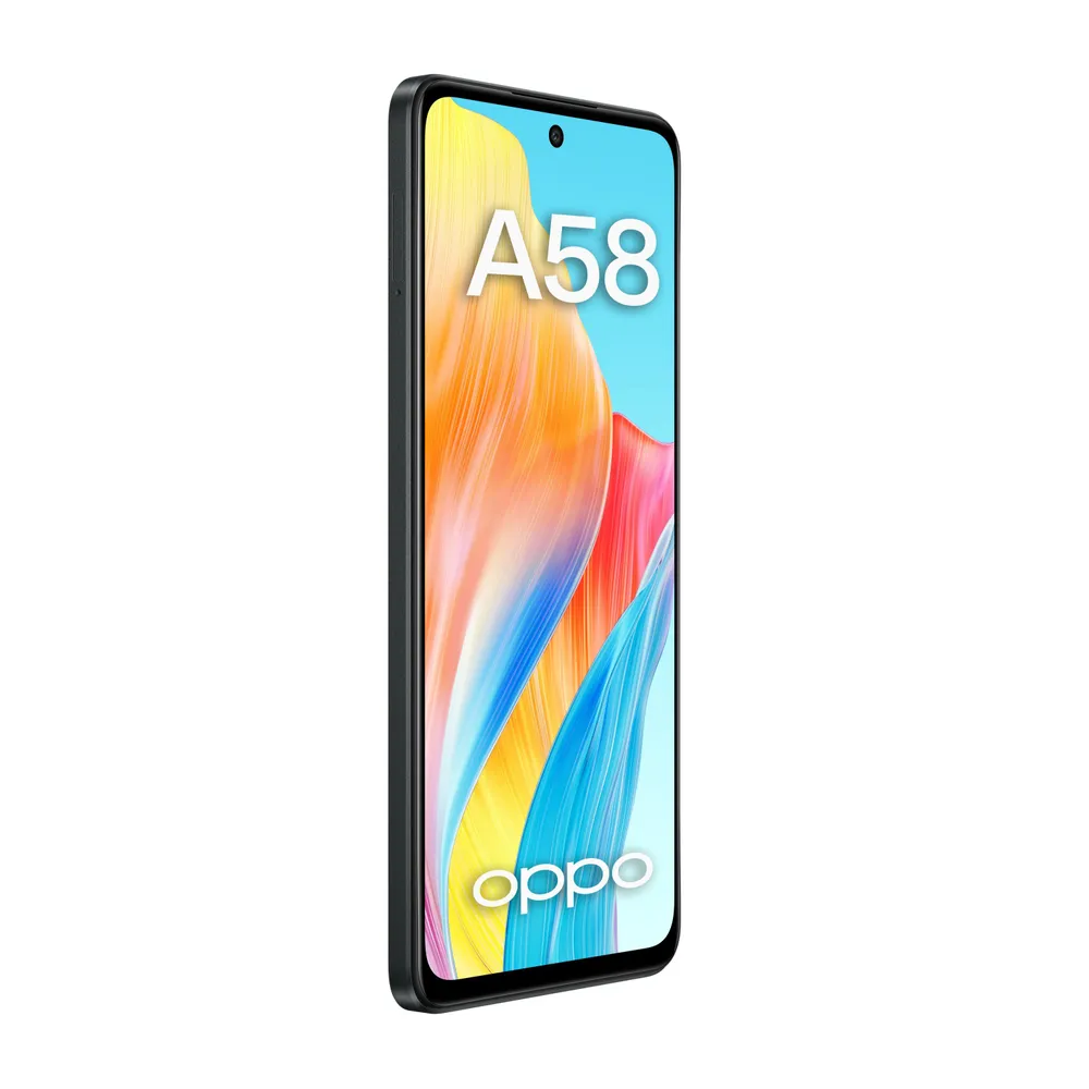 Смартфон Oppo A58 6/128GB блестящий черный (631001000333), купить в Москве,  цены в интернет-магазинах на Мегамаркет