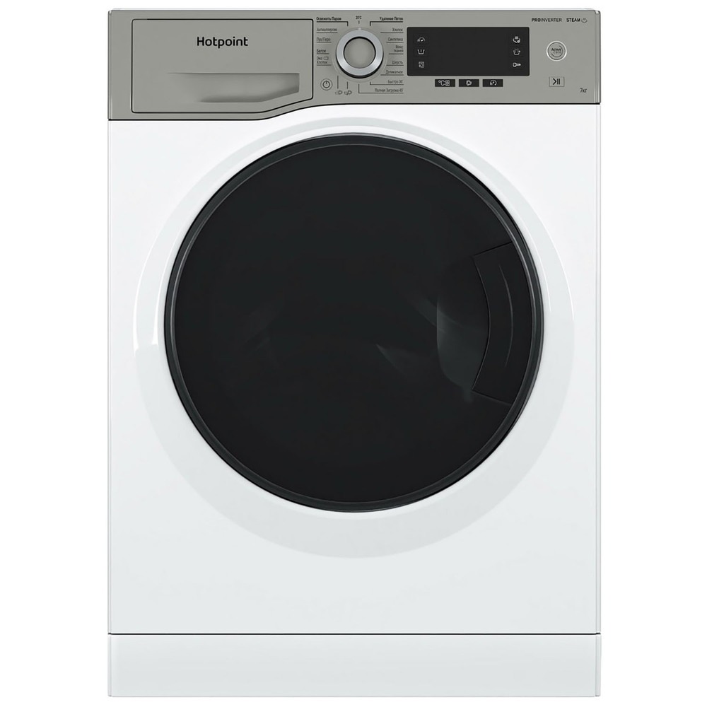 Стиральная машина Hotpoint-Ariston NSD 7249 UD AVE RU белый, купить в Москве, цены в интернет-магазинах на Мегамаркет