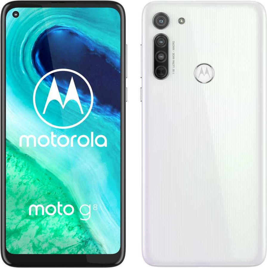 Смартфон Motorola MOTO G8 Pearl White (XT2045-2), купить в Москве, цены в  интернет-магазинах на Мегамаркет