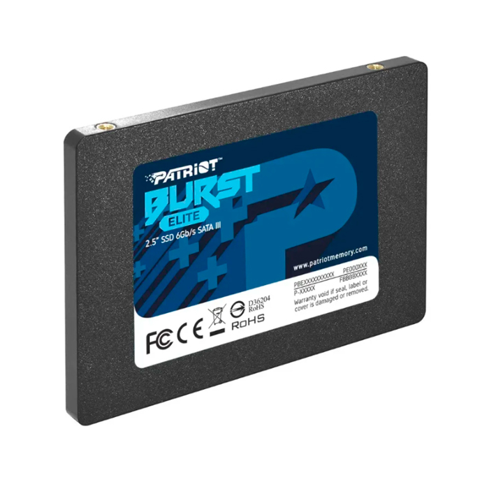 SSD диск PATRIOT Burst Elite 240ГБ (PBE240GS25SSDR)
