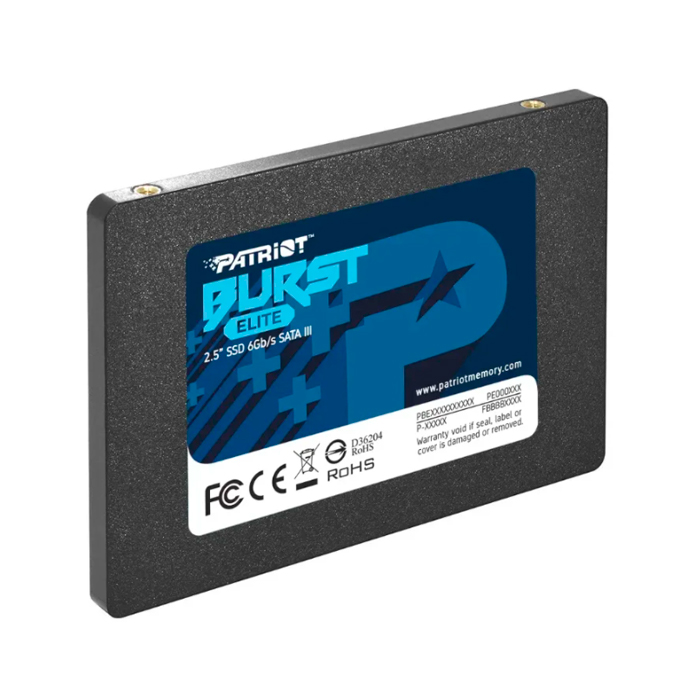SSD диск PATRIOT Burst Elite 120ГБ (PBE120GS25SSDR)