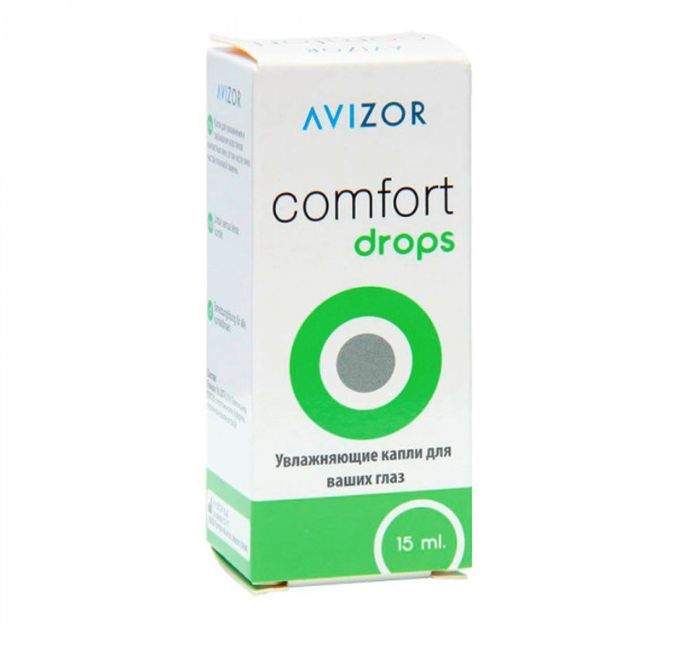 AVIZOR Comfort drops увлажняющие гл.капли 15мл