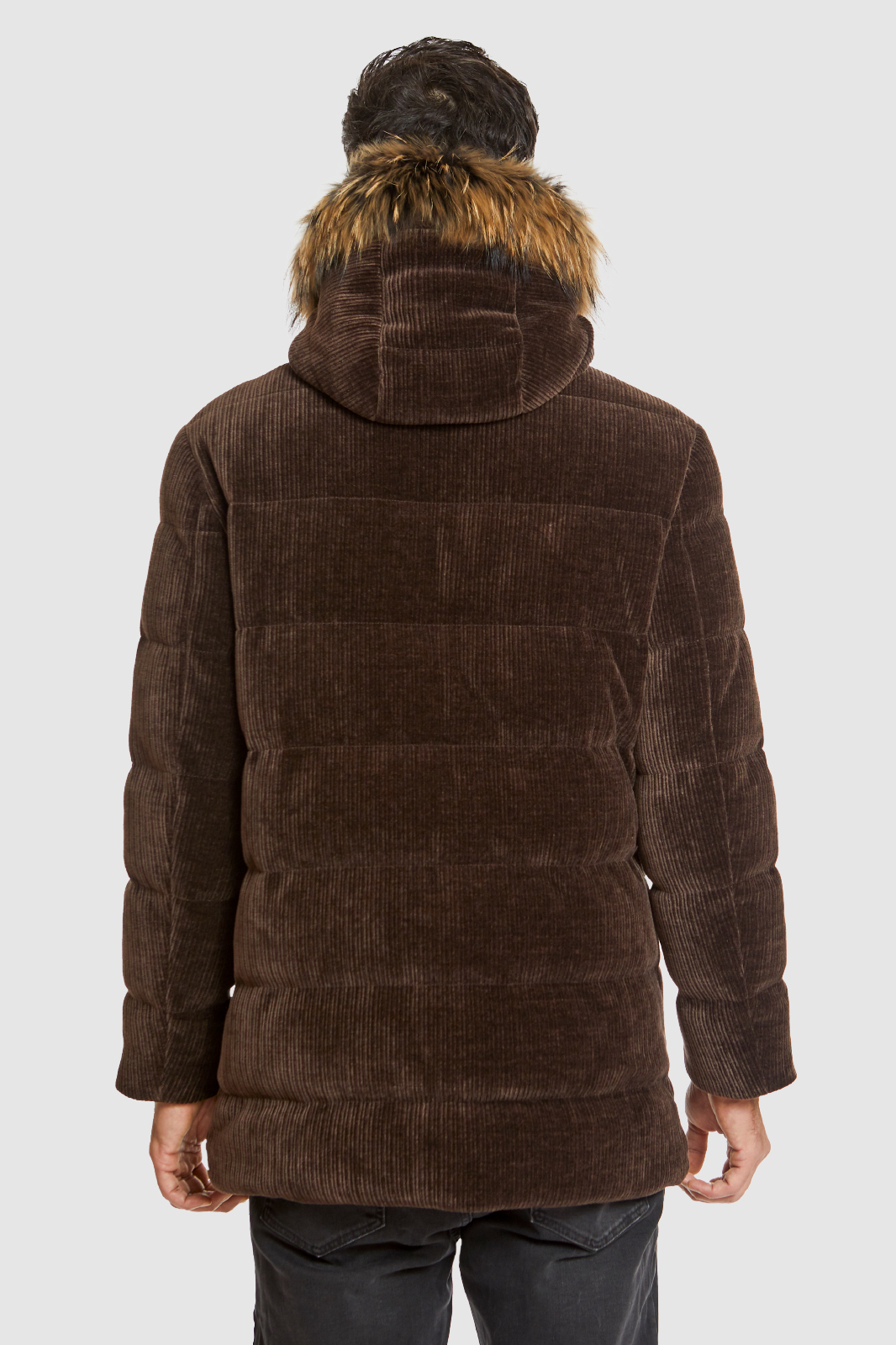 Куртка мужская Kanzler 010015W04O042 коричневая 48 RU