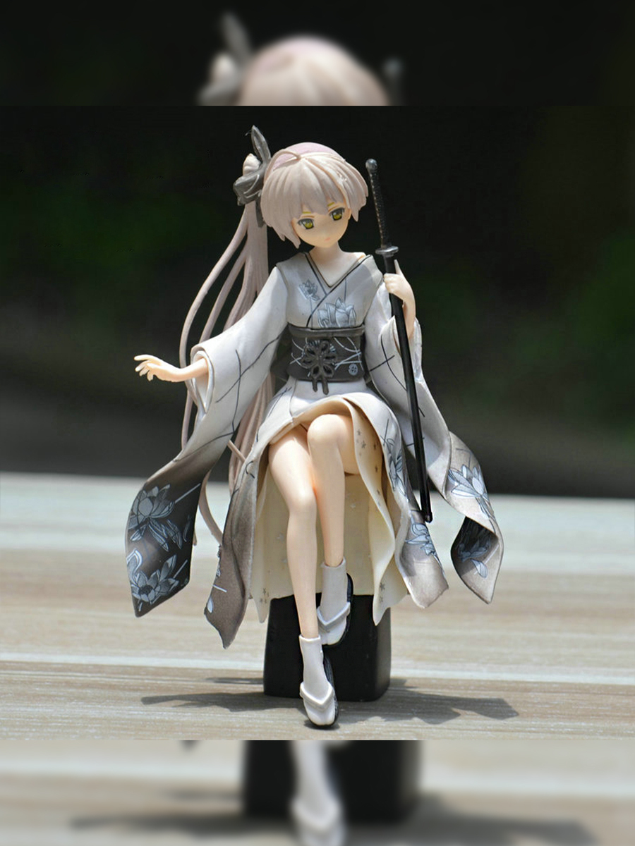 Фигурка Geek Place Yosuga No Sora 17см в белом платье, figurka.anime.tyan1/grey  – купить в Москве, цены в интернет-магазинах на Мегамаркет