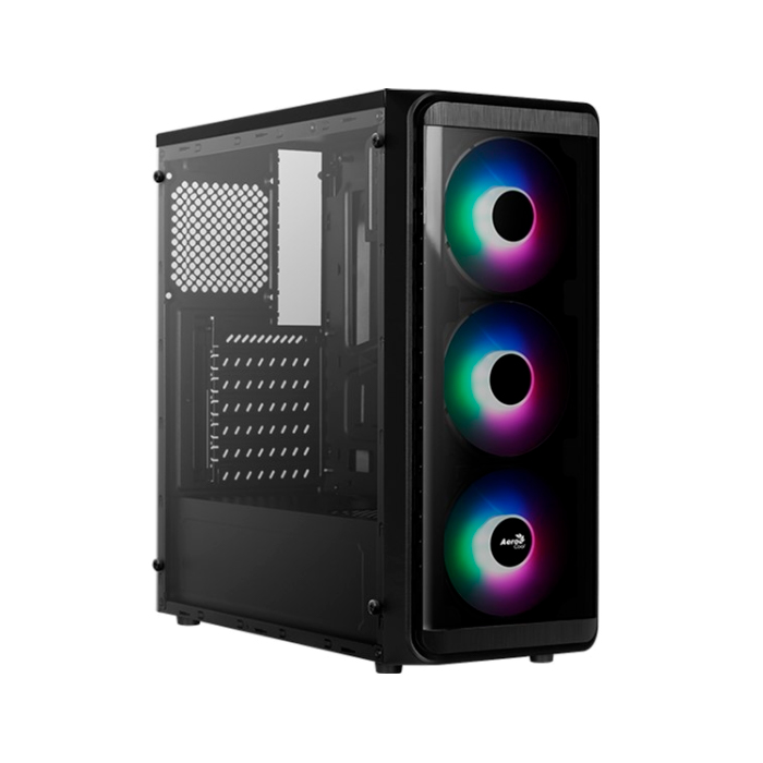 Корпус компьютерный AeroCool SI-5200 Frost (SI-5200-A-BK-v1) Black, купить в Москве, цены в интернет-магазинах на Мегамаркет