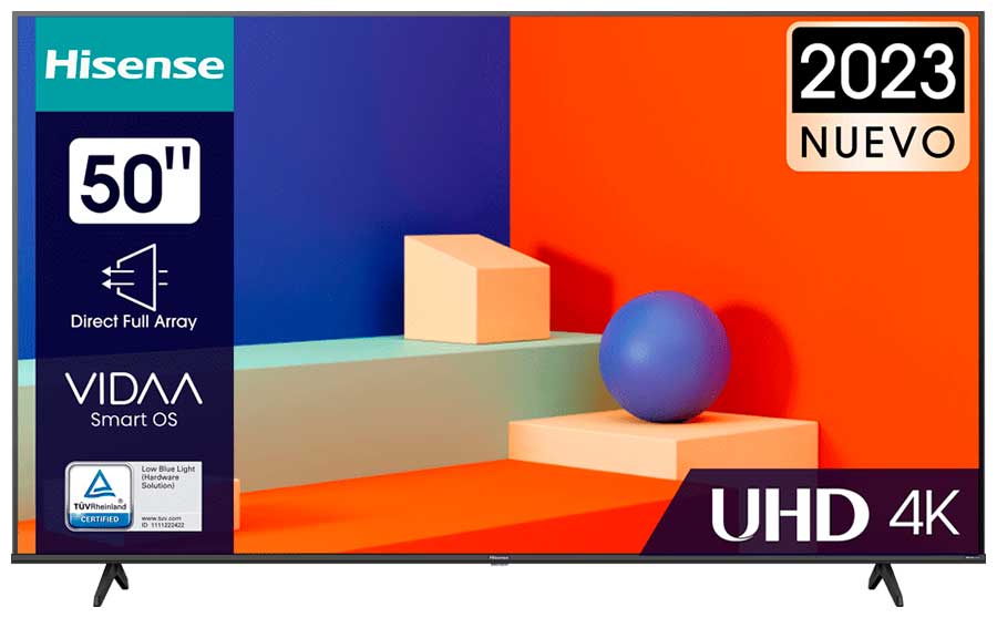 Телевизор Hisense 50A6K, 50"(127 см), UHD 4K - купить в Lite-Mobile.ru, цена на Мегамаркет