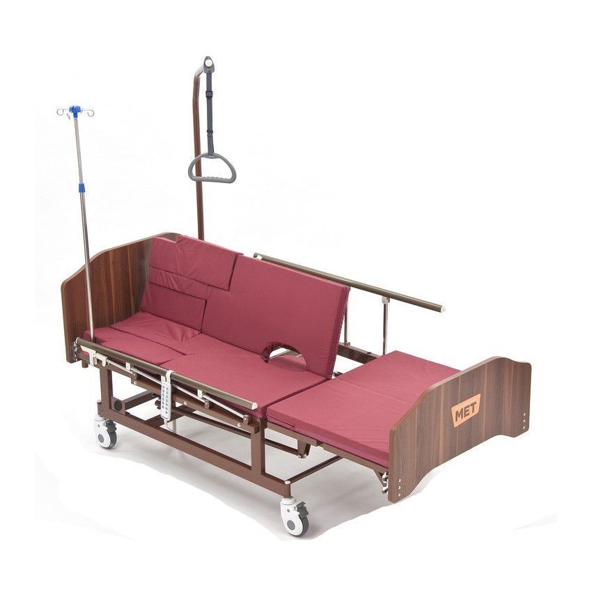 Кровать для лежачих больных МЕТ REVEL с туалетом, электрическая, медицинская - купить в интернет-магазинах, цены на Мегамаркет | кровати и кушетки медицинские мет17091