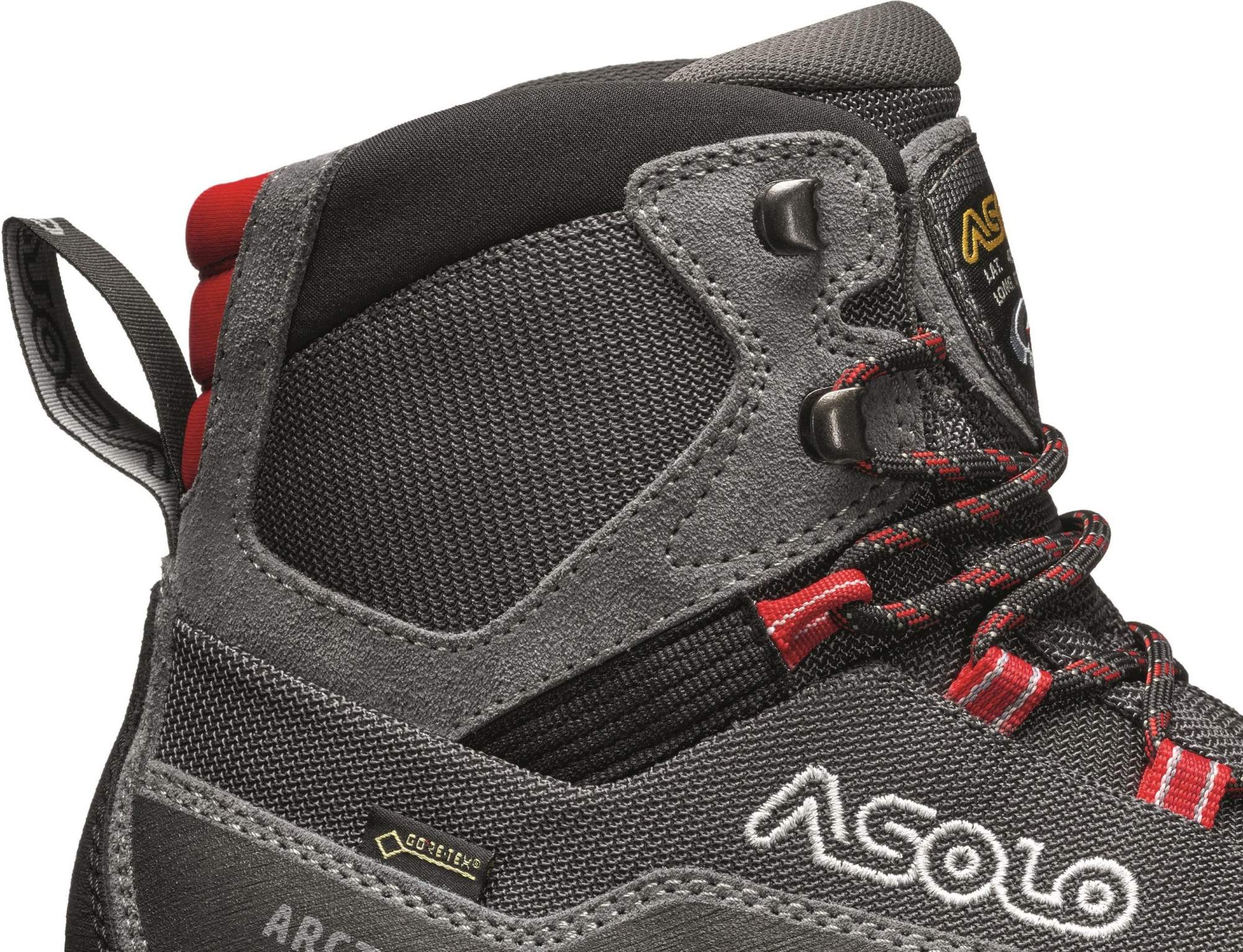 Asolo Arctic Gv Mm grey gunmetal red 10 UK