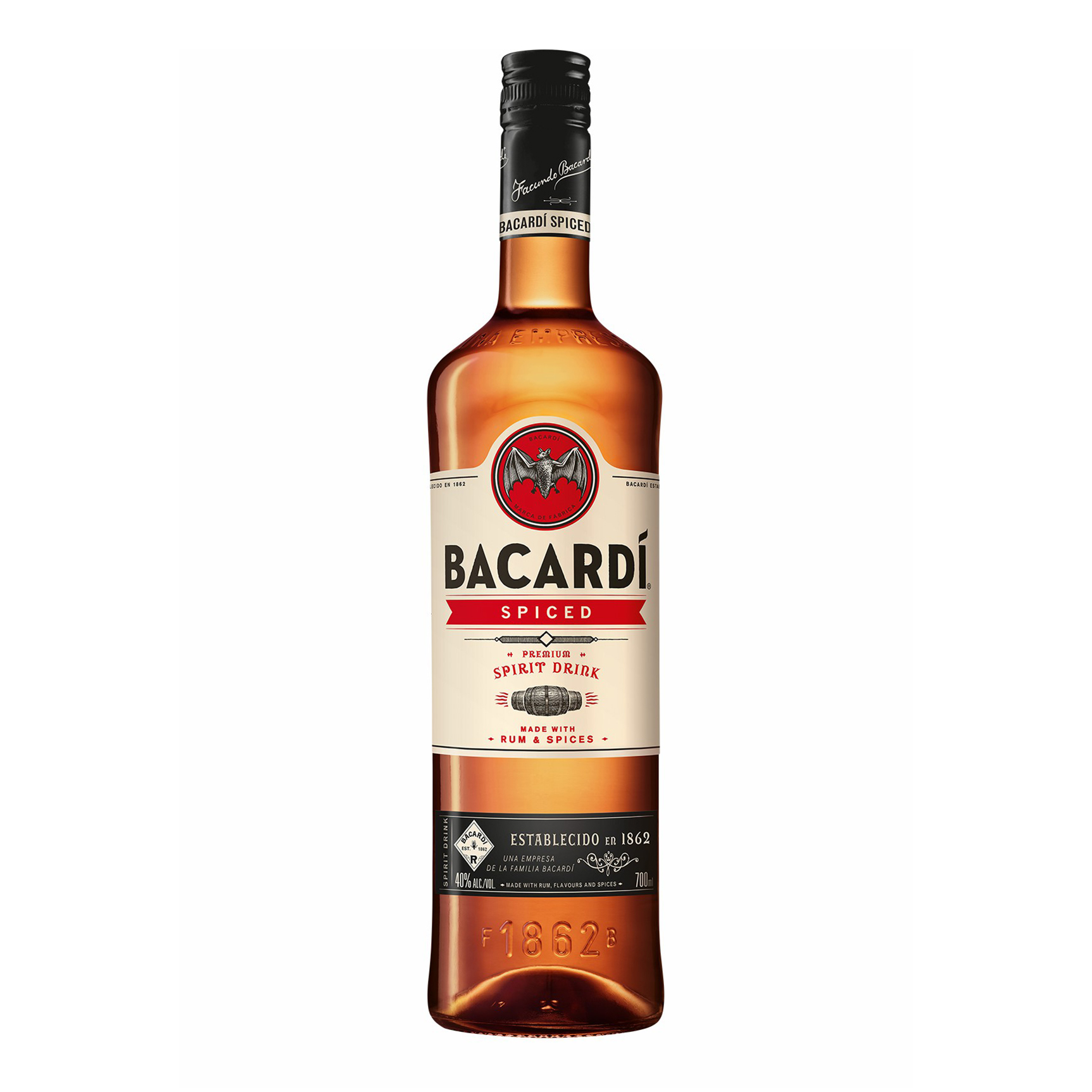 Бакарди отзывы. Bacardi Spiced rum. Ром "Bacardi" Spiced, 1 л. Ром бакарди Спайсд. Ром бакарди carta Spiced.