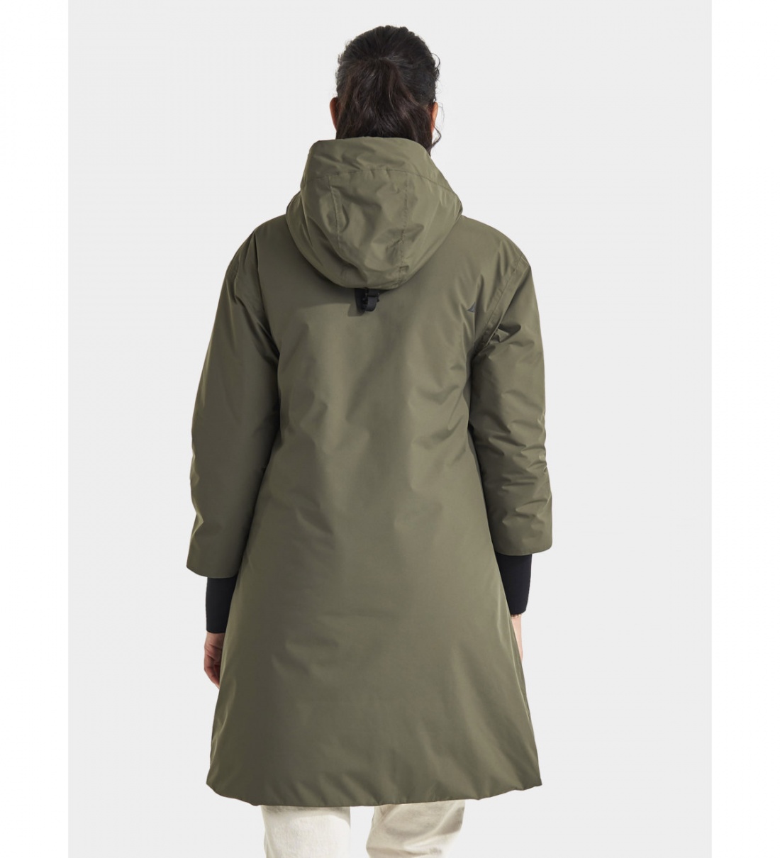 Пальто женское Didriksons 503168 зеленое 34 EU