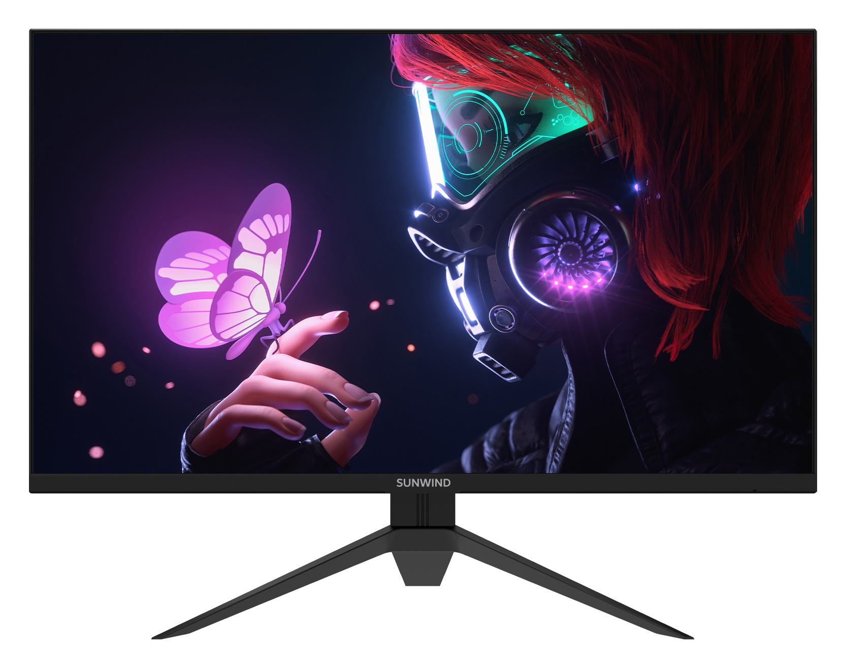 27" Монитор Sunwind SUN-M27BG130 Black 165Hz 2560x1440 VA – купить в Москве, цены в интернет-магазинах на Мегамаркет