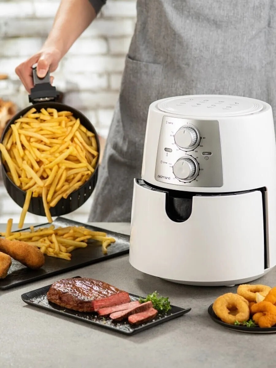 Мультипечь Delimano Air Fryer Pro White – купить в Москве, цены в  интернет-магазинах на Мегамаркет