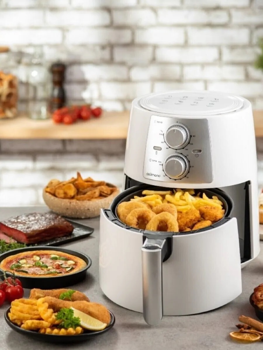 Мультипечь Delimano Air Fryer Pro White – купить в Москве, цены в  интернет-магазинах на Мегамаркет