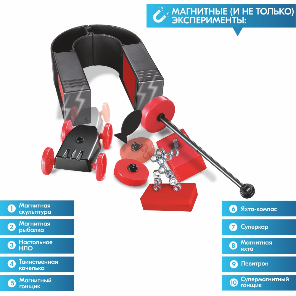 Купить набор для исследования 4M Наука магнитов, цены на Мегамаркет |  Артикул: 100002124309