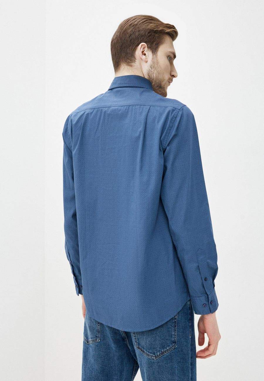 Рубашка мужская Velocity I-RSD03-2 синяя XL